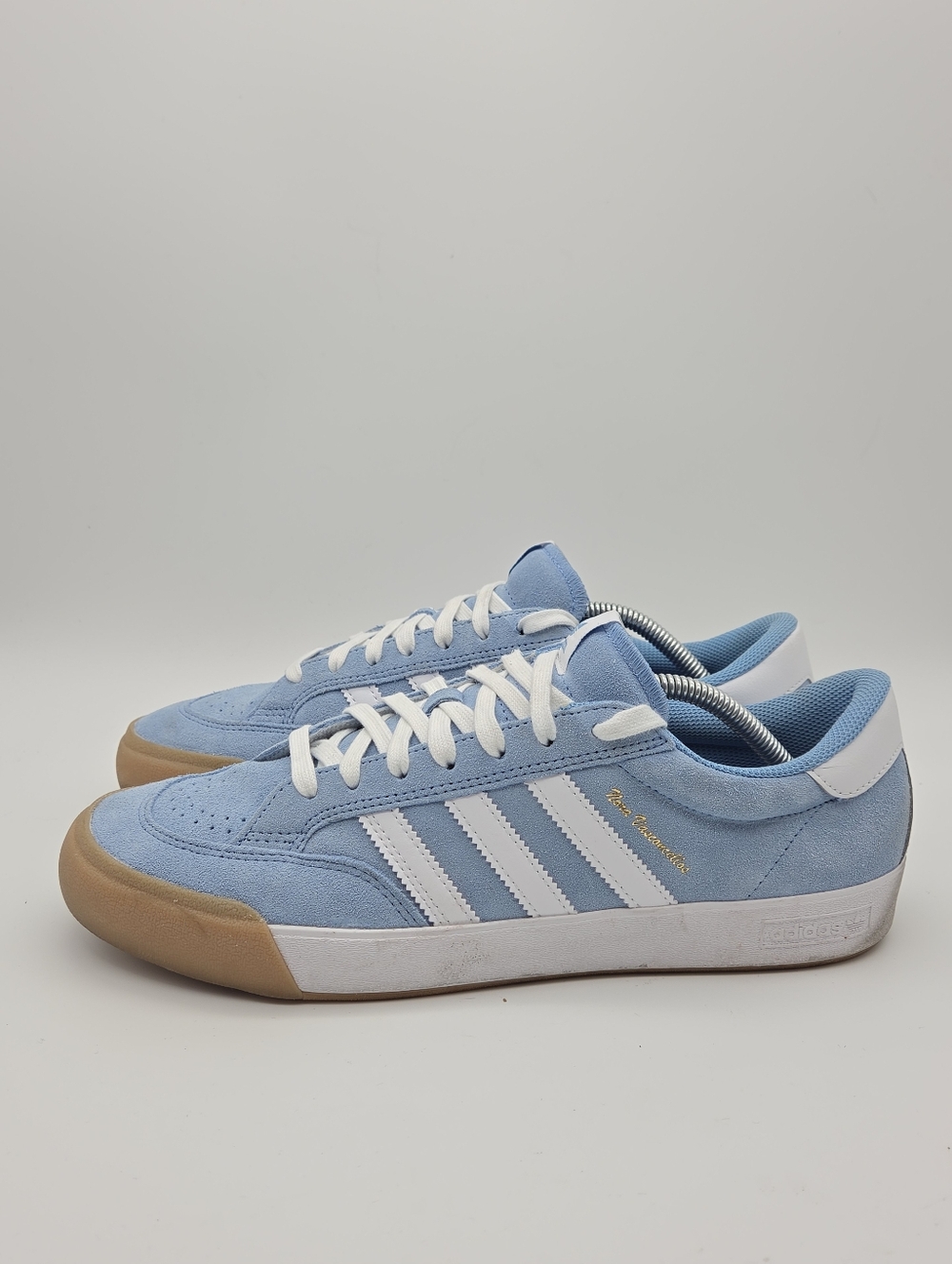 Adidas Nora Vasconcellos Blue Suede Sneakers Size Men's 11